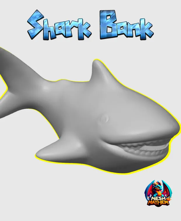 Shark Piggy Bank