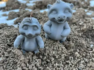 Cute moles