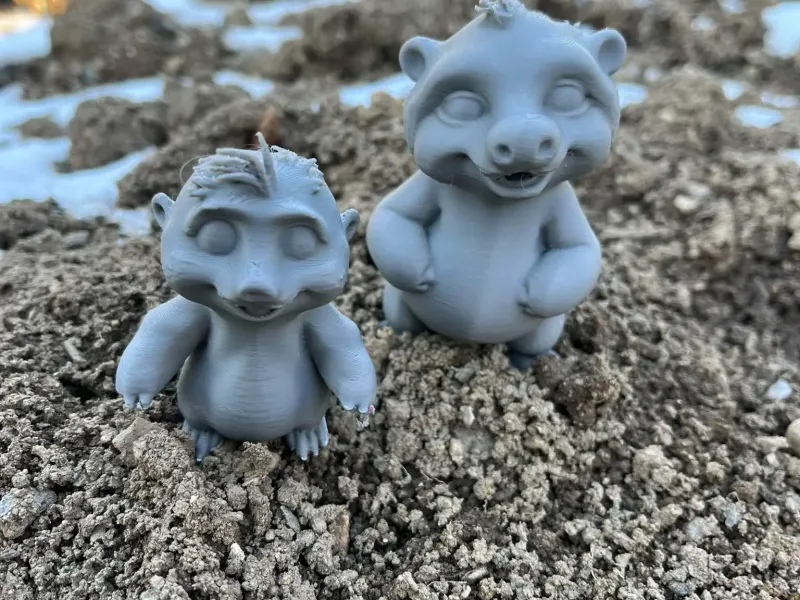 Cute moles