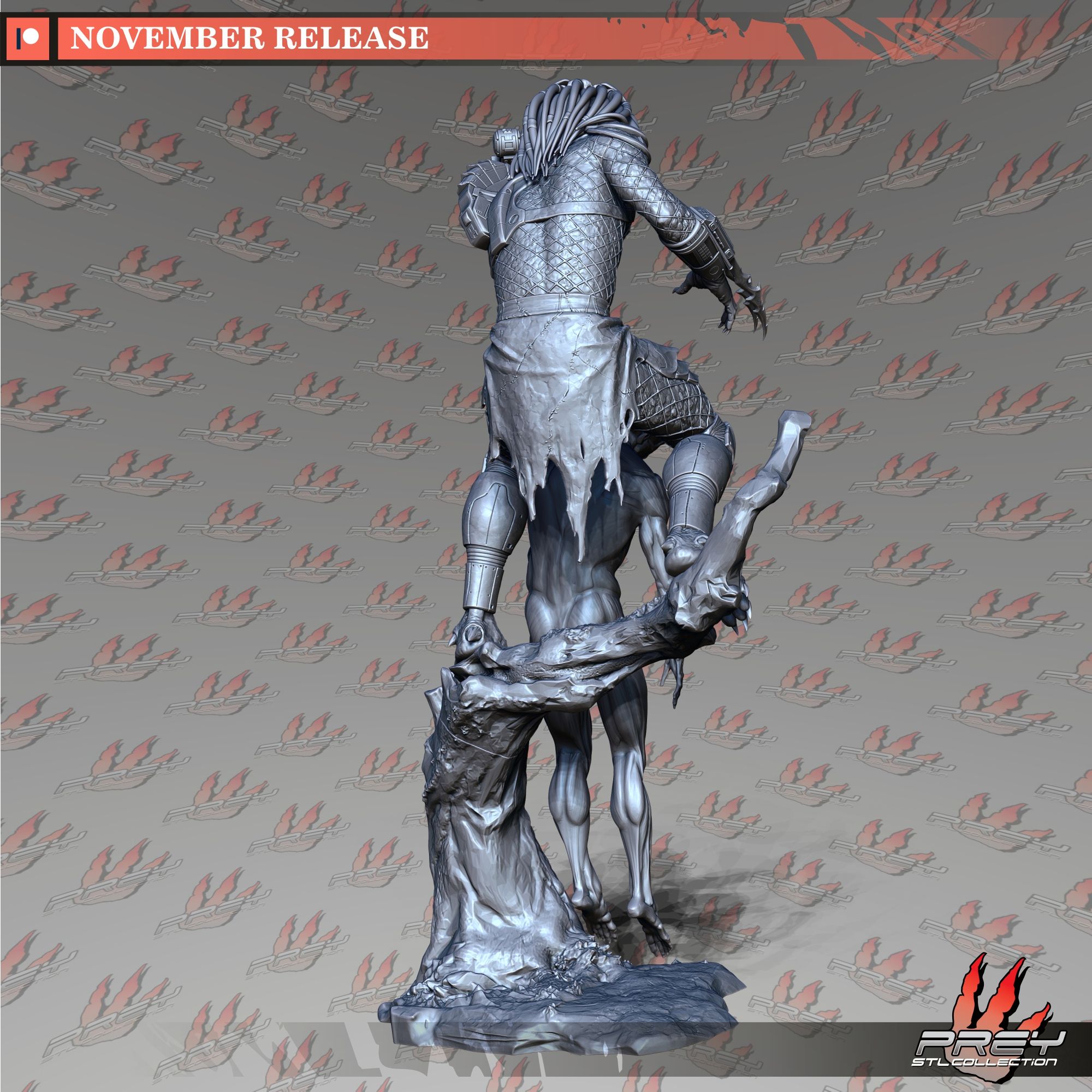 Predator Attacking Model PREDATOR | 3D models download | Creality Cloud