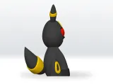 Pokemon Umbreon STL file 3D Model Fanart Character-4