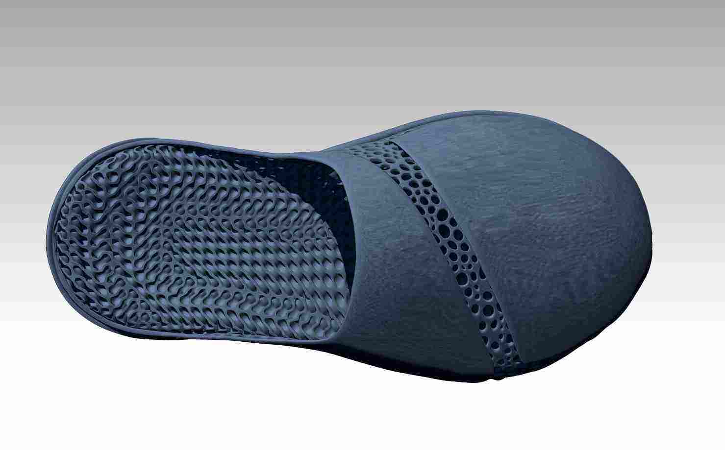 Navy Blue Slipper