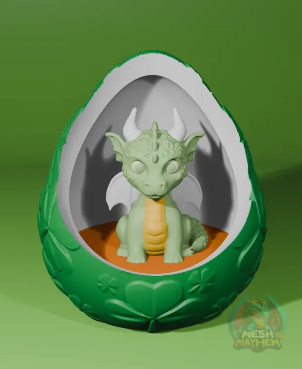 St, Paddy's Day Dragon w/Egg