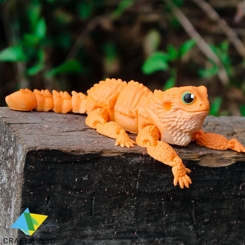 Flexy Bearded dragon No supports