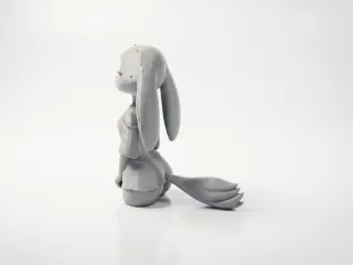 Judy Hopps Figurine Zootopia Character 3D Printable