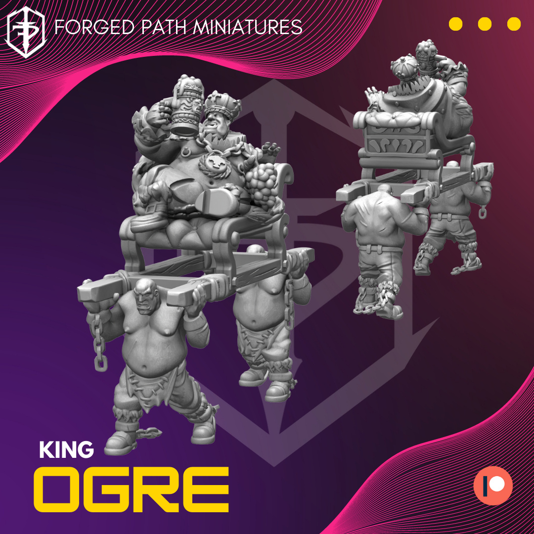 Ogre King on Throne