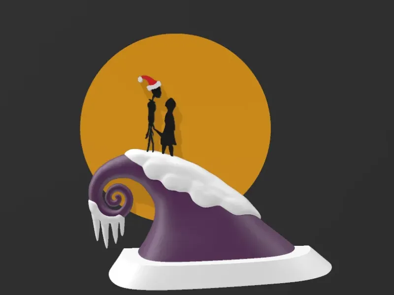 nightmare before Christmas jack and sally