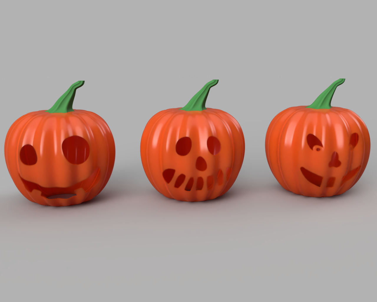 Halloween JackOLanterns 3D models download Creality Cloud