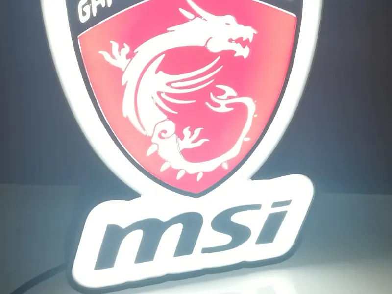 MSI GAMING SERIES LAMP