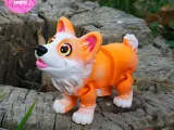 IMPRIMIR EN EL LUGAR LINDO PERRO CORGI FLEXI-0