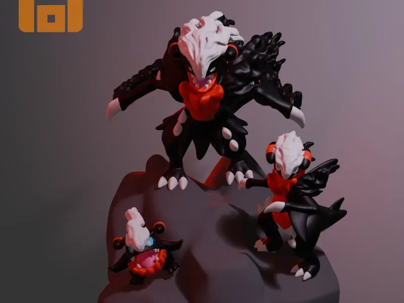 POKEMON ALTERNATIF : GARCHOMP X DARKRAI