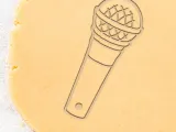 Microphone Cookie Cutter, Biscuit Cutter-0