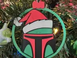 Boba Fett Christmas Tree Decoration-0