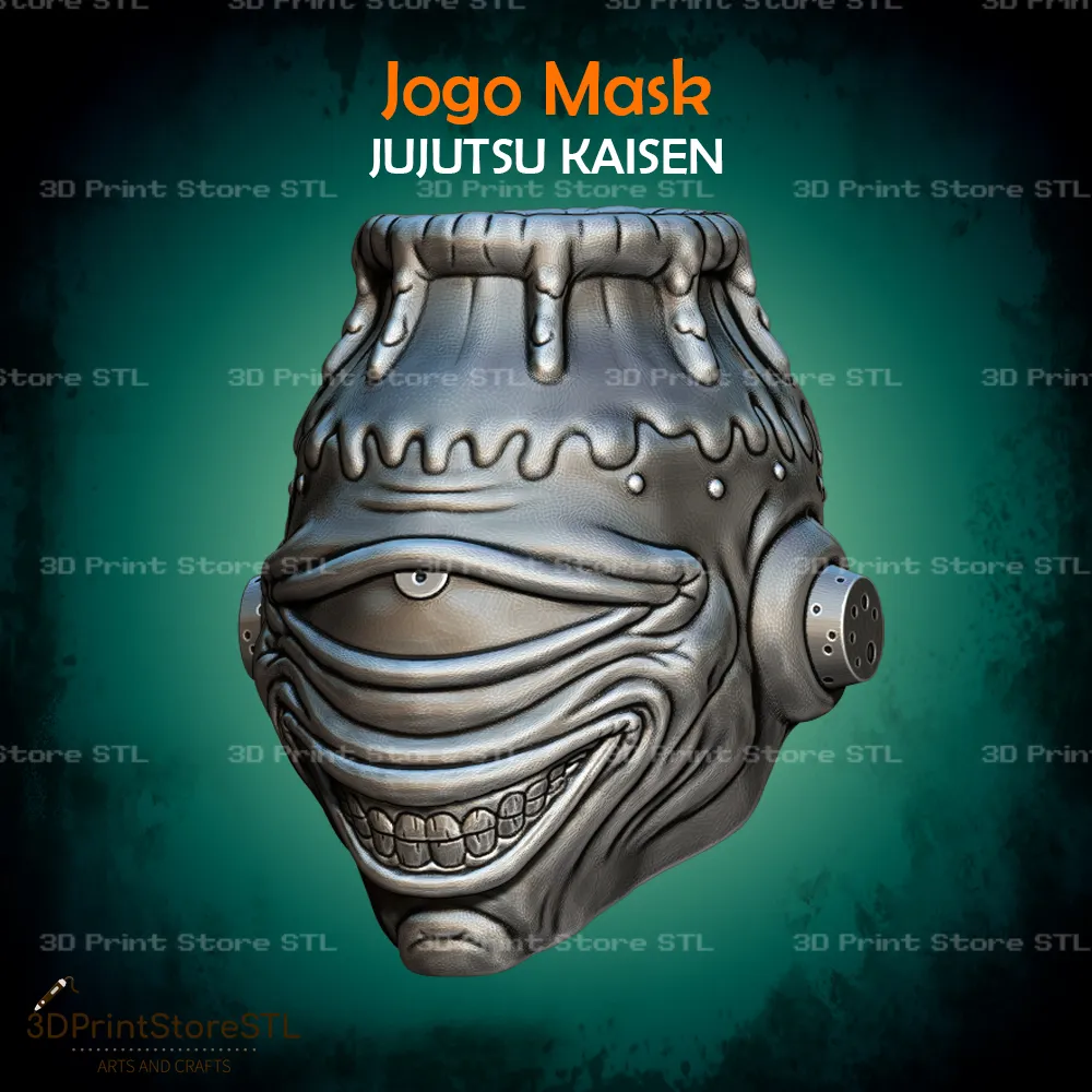 Jogo Mask Cosplay Jujutsu Kaisen - STL File