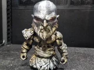 detailed model statue