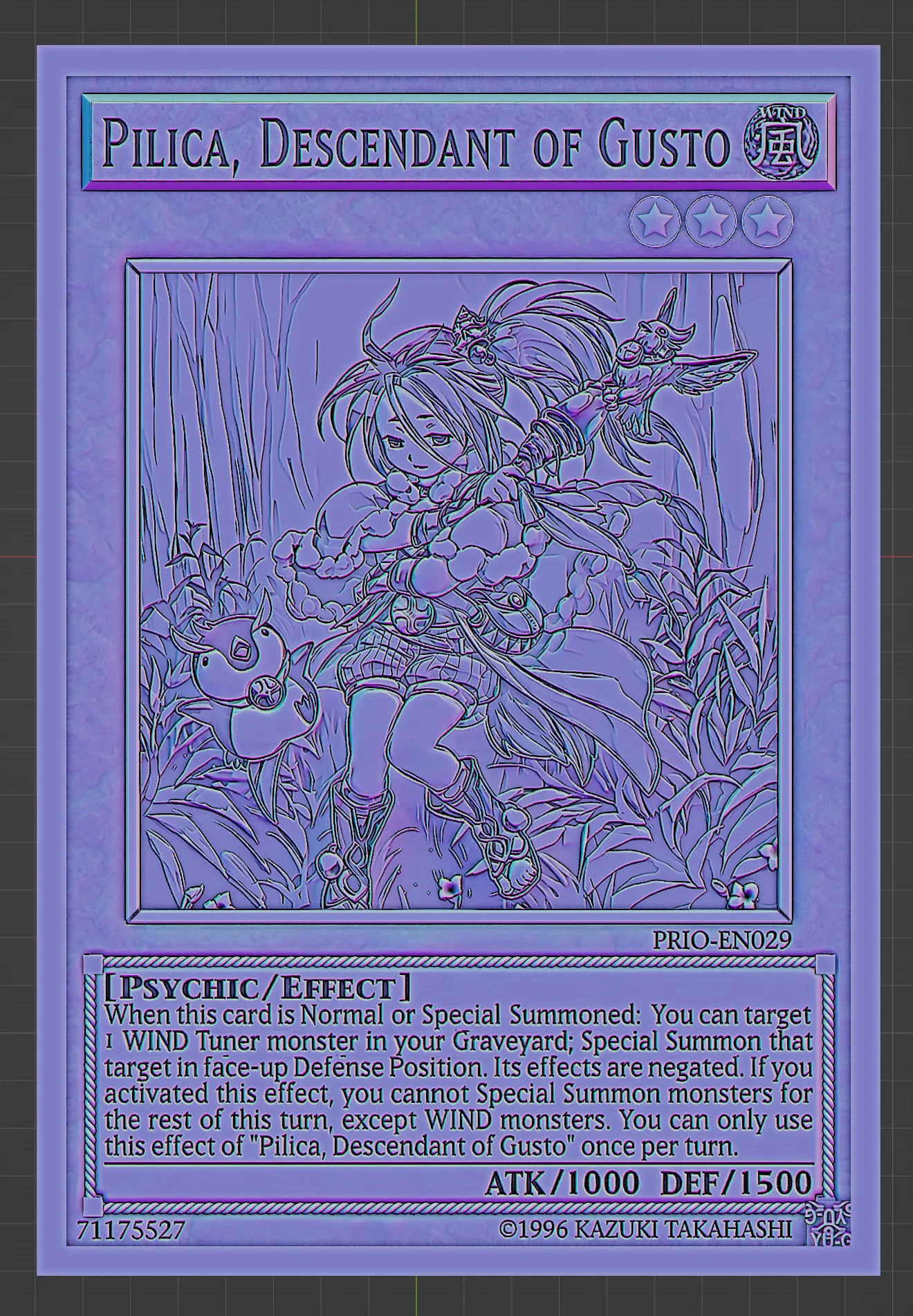 Pilica, Descendant of Gusto - yu-gi-oh!
