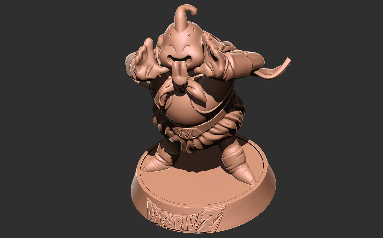 3D file Majin Buu (Dragon Ball Z) 🐉・3D print design to download