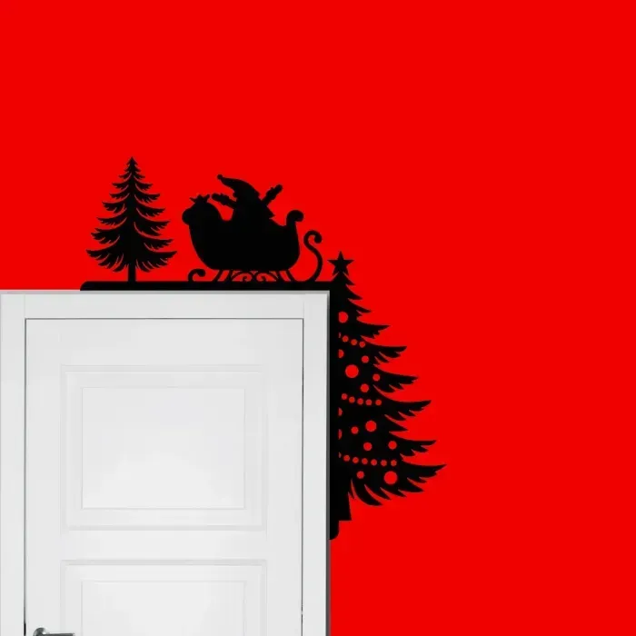 Christmas Tree Door Corner