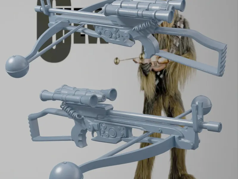 Chewbacca-Armbrust-Replikat - Star Wars Fan Art