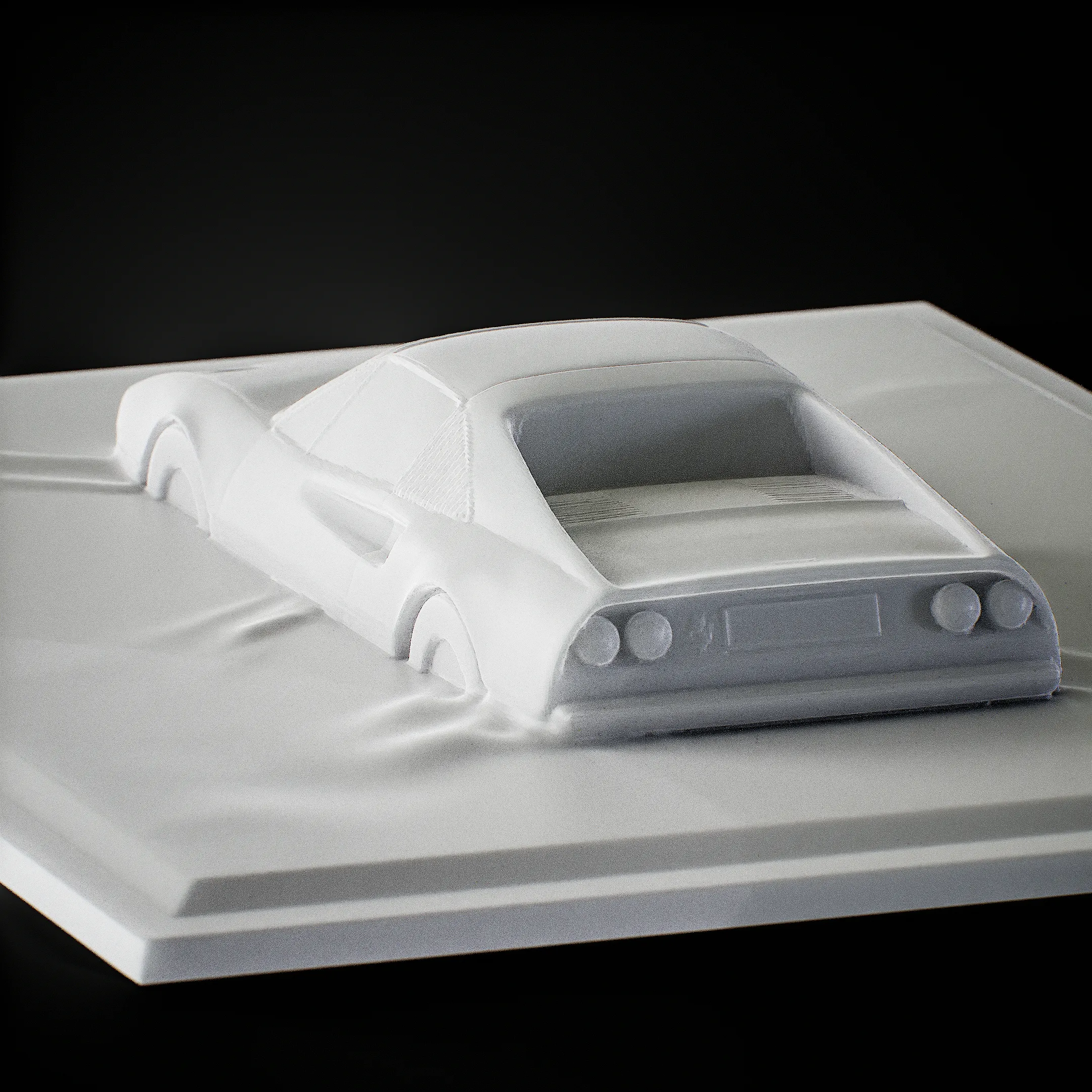 Ferrari 1975 sculpture design Enzo Ferrari