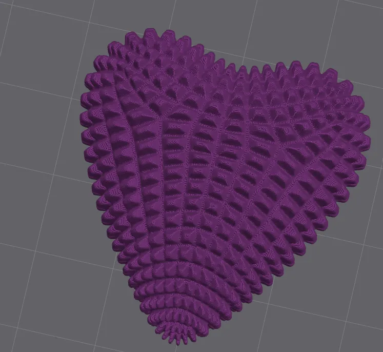 3D Printer Files | 3MF File | Heart Textured Valentines Day | Creality ...
