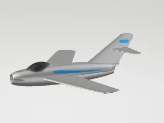 Mig 15 simplified.