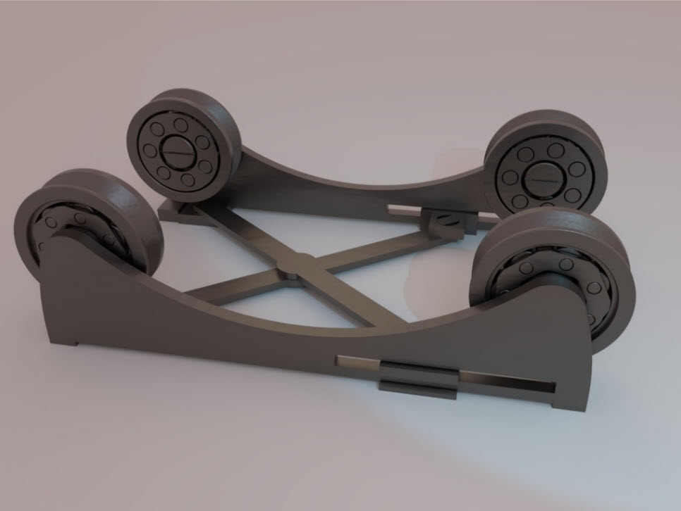 100% printable filament spool holder | 3D models download | Creality Cloud