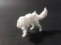 Fire Wolf - Monsterous Creature - D&D - 32mm Scale-1