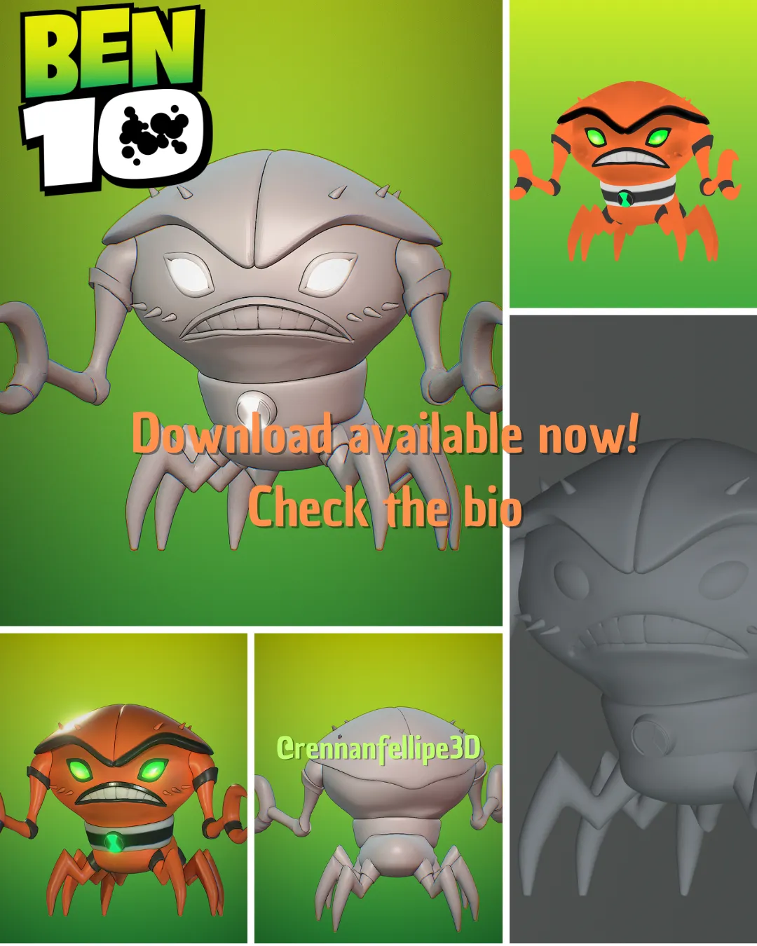 Brainstorm Ben 10 Omniverse fanart