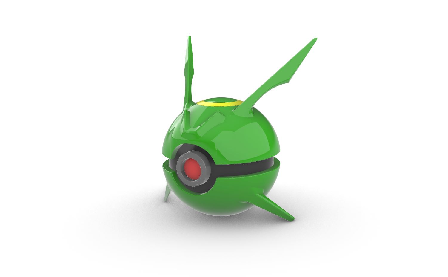 Pokeball 384 Rayquaza | 3D models download | Creality Cloud