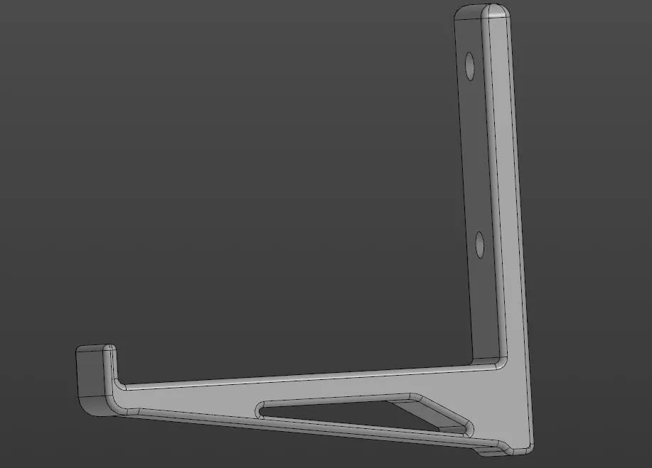 Free Tools & Spare Parts STL Download - PC wall bracket / Кронштейн для ...
