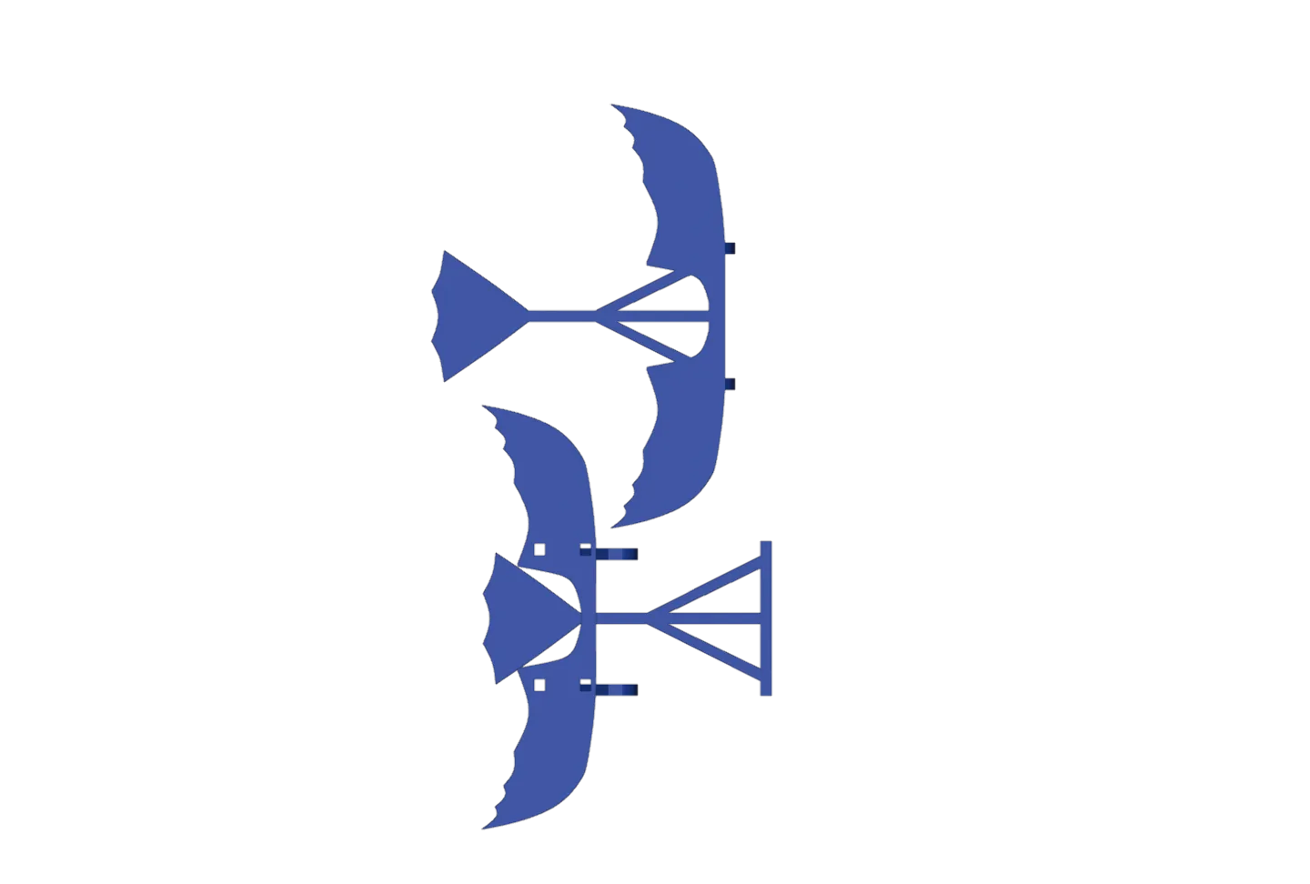 Wings of Leonardo da Vinci very simple
