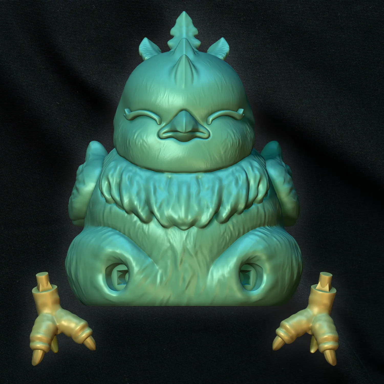 Fat chocobo chibi
