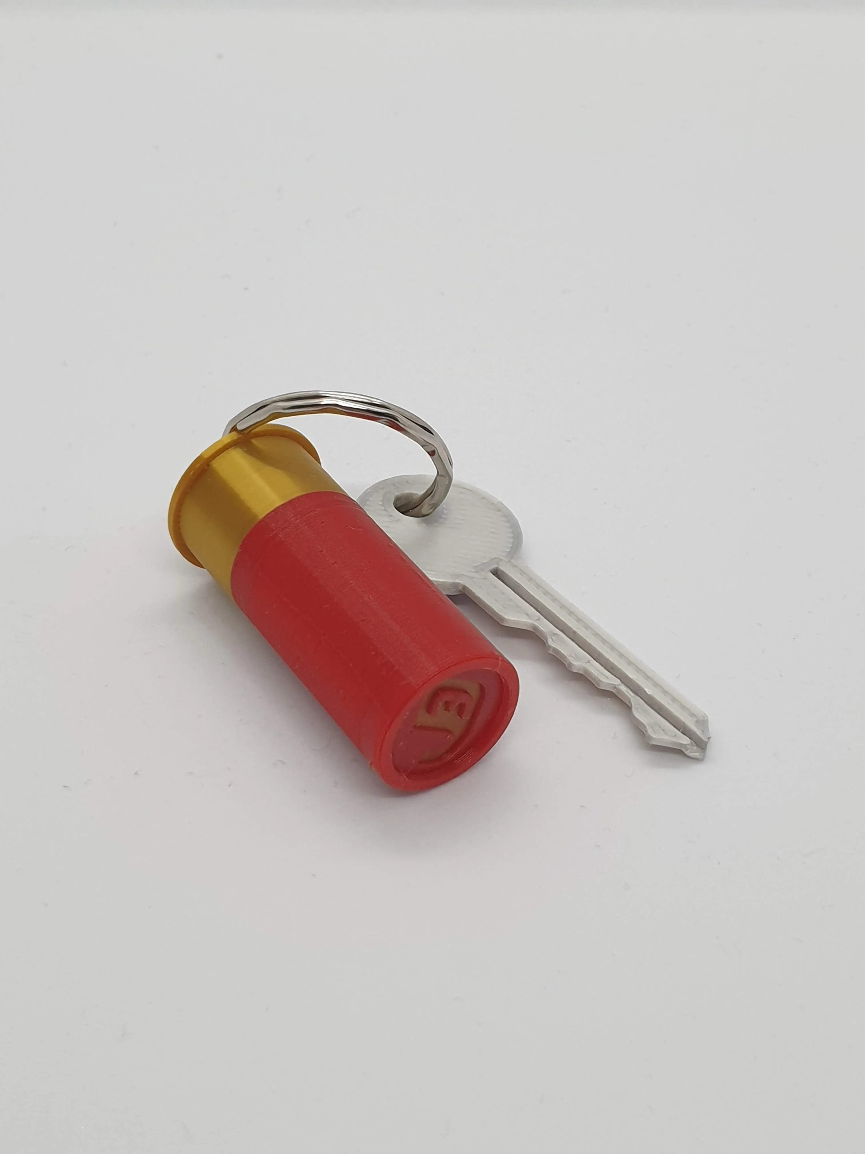 Shotgun Shell Keychain Stash Container