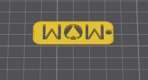 Mom Keyring