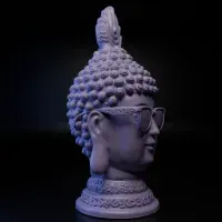 BUDDHA WITH HEADPHONES -INCLUDES THE BUDDHA WITHOUT HEADPHON-3