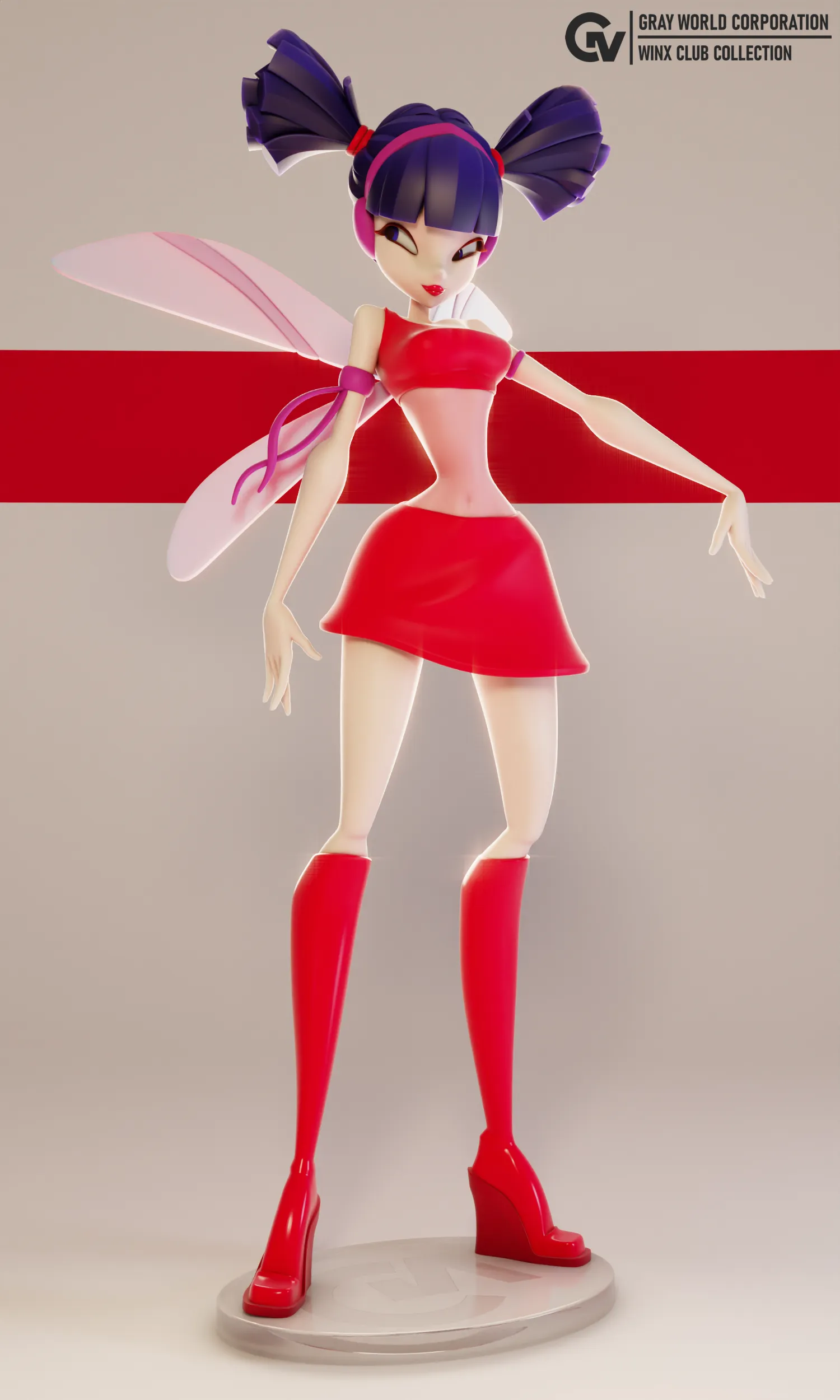 Musa Fairy Form | Winx Club | 3D models download | Creality Cloud