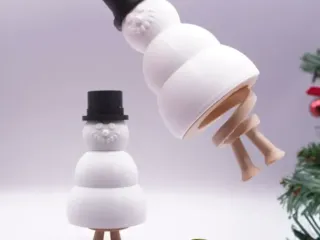 Jumpy Snowman
