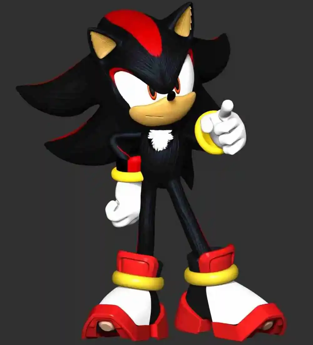 Dark Sonic The Hedgehog <6 - Download Free 3D model by