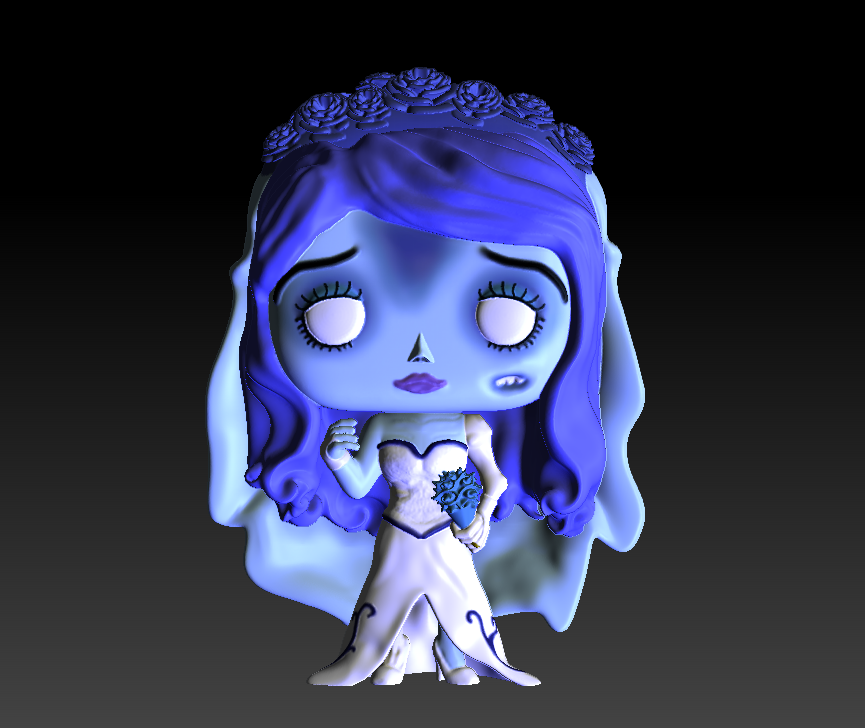 FUNKO EMILY CORPSE BRIDE | 3D models download | Creality Cloud