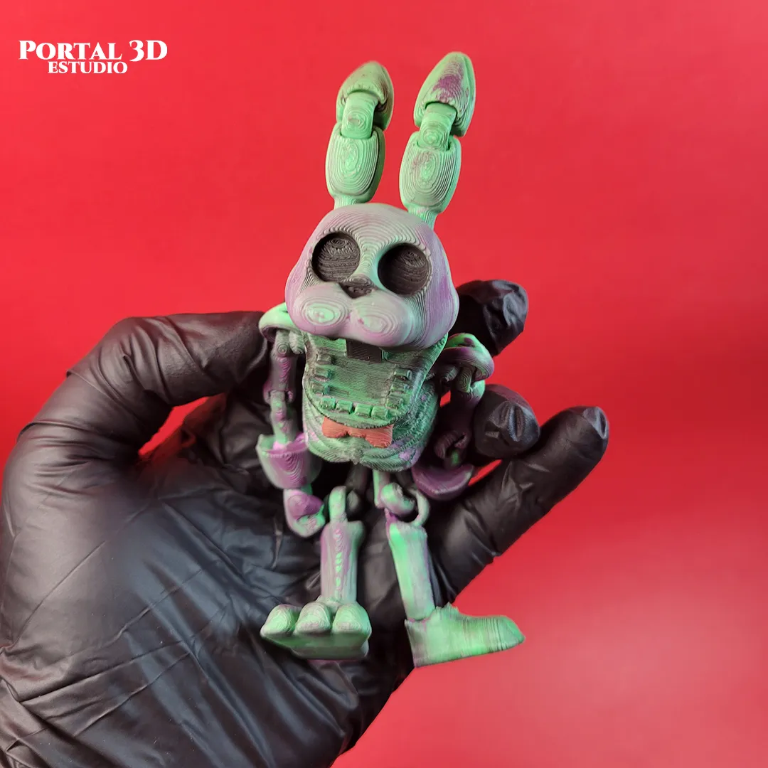 bonnie skeleton / PRINT-IN-PLACE WITHOUT SUPPORT