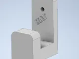 Wall mounted hat hanger-1