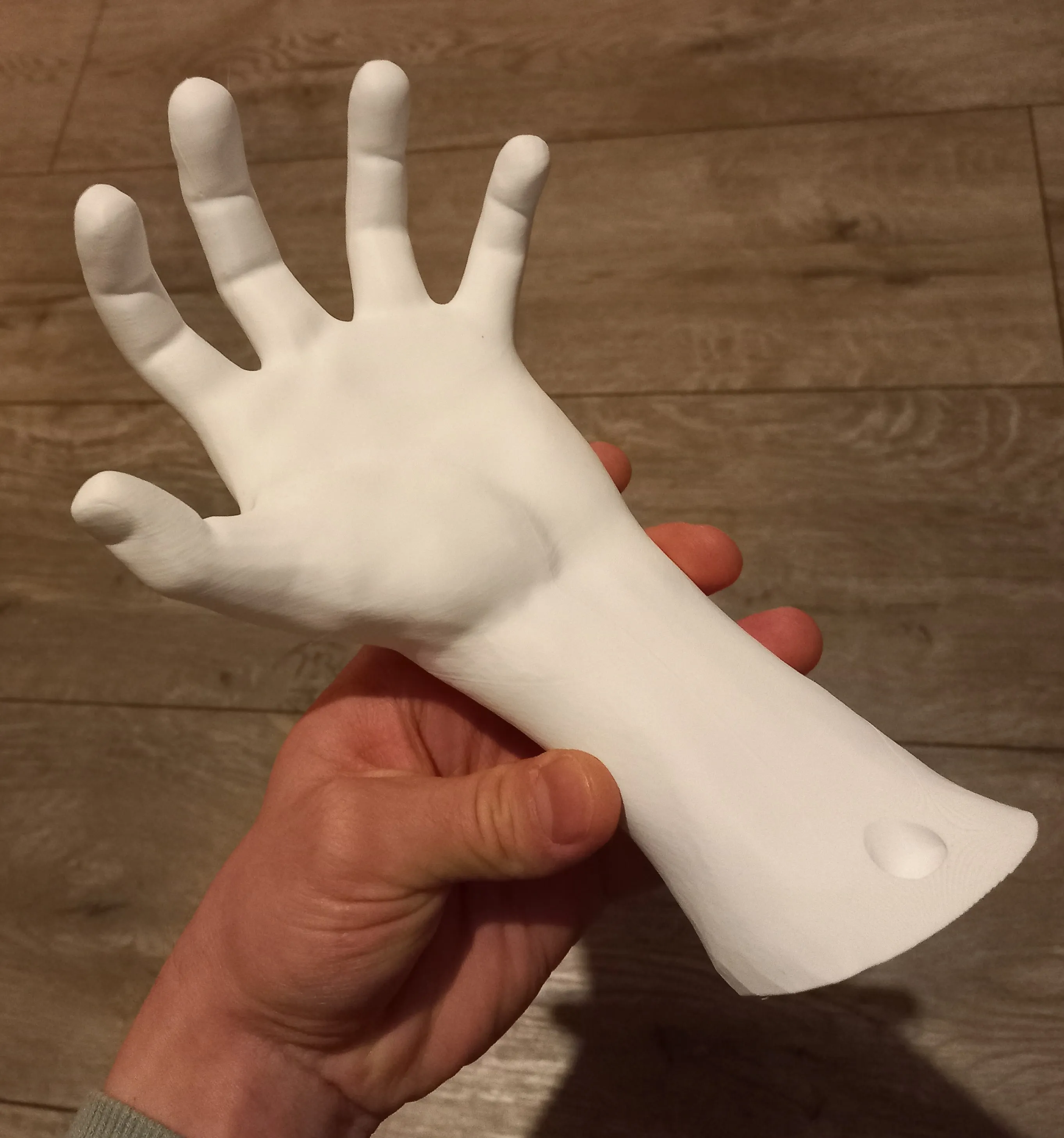 Wall mount ball holder Hand