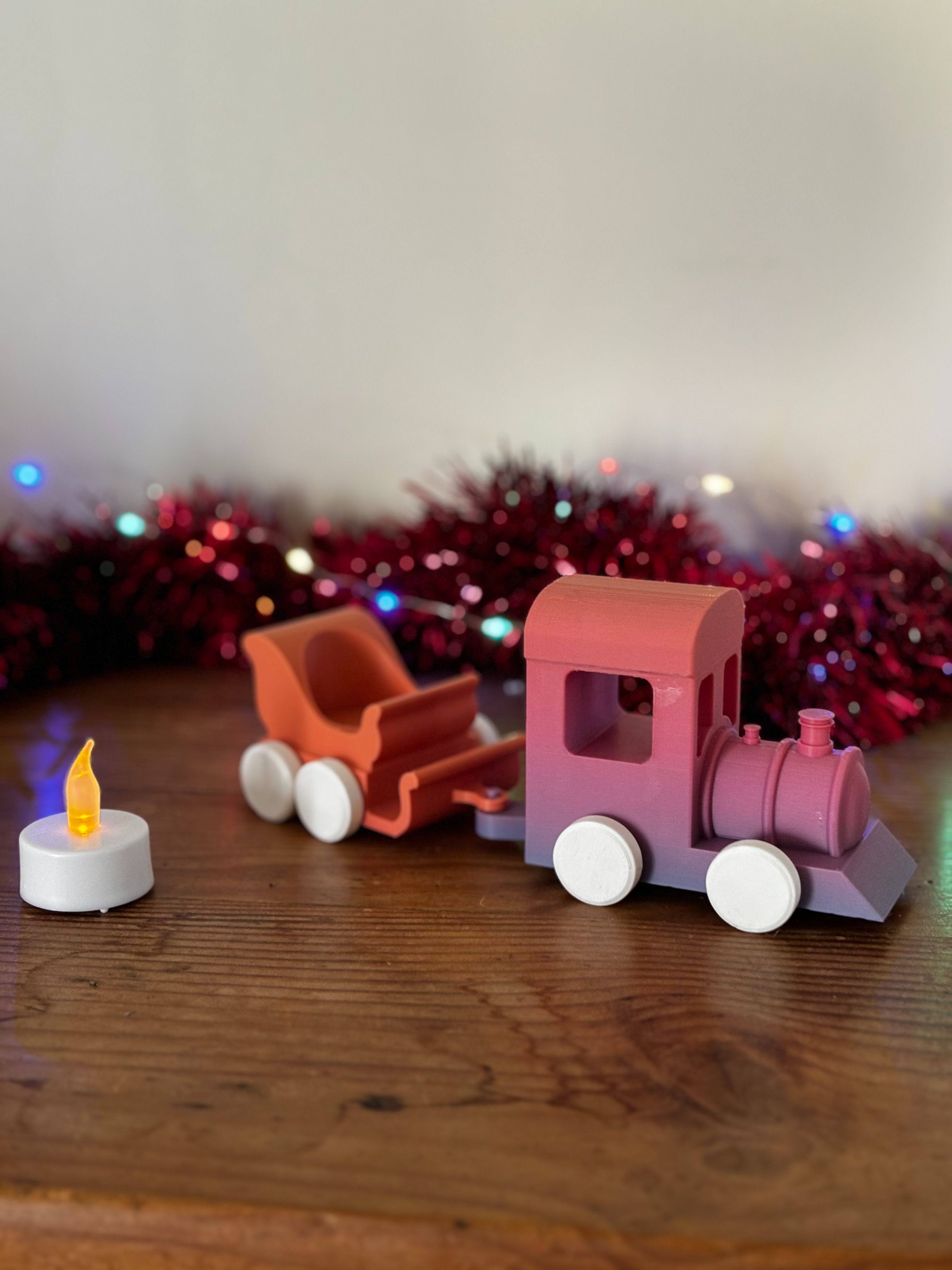 christmas train | 3D models download | Creality Cloud