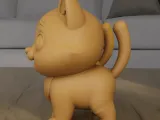 Cute Chibi Cat 3D Model STL File for 3D Printing-4