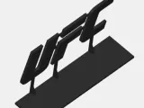 UFC logo stand-2