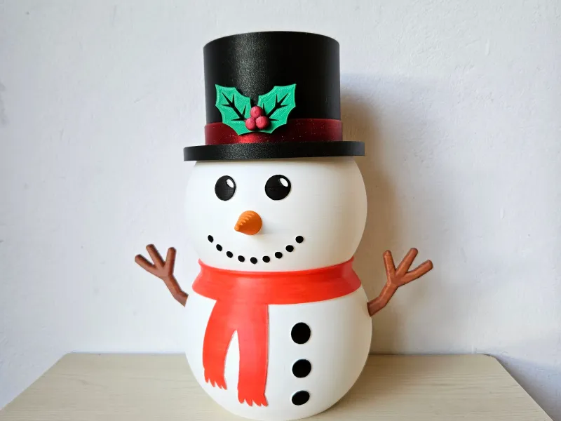 Snowman bowls