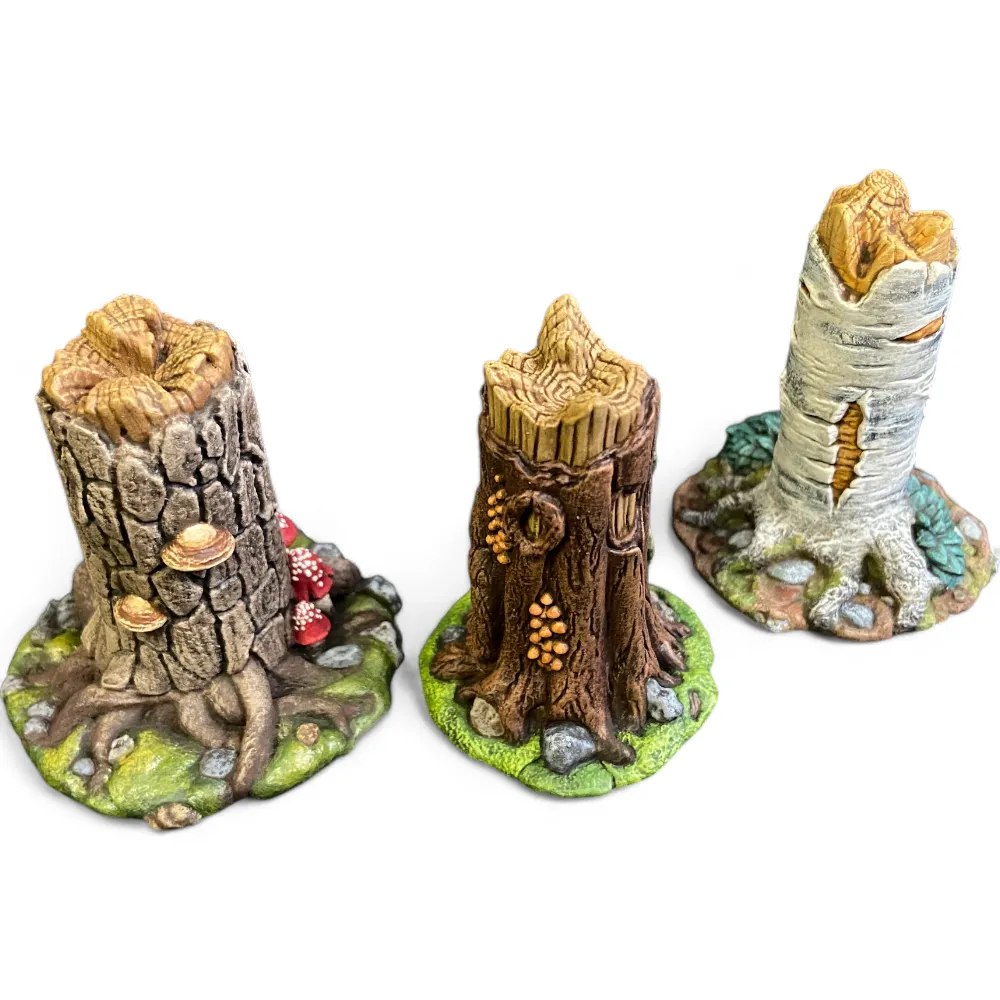 Old tree trunks