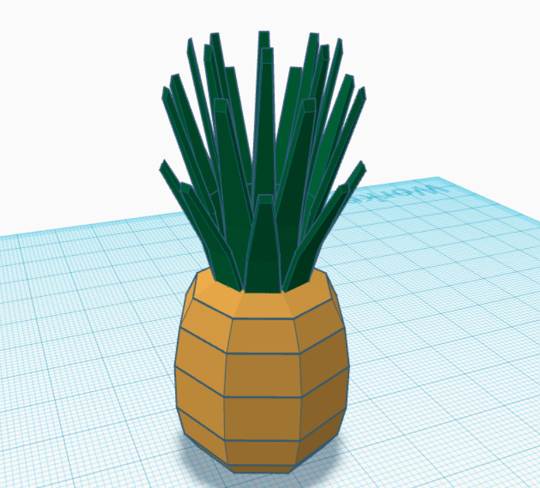 Low Poly Pineapple | 3D models download | Creality Cloud