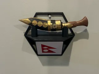 Dagger Shelf Stand Wall Mount Display